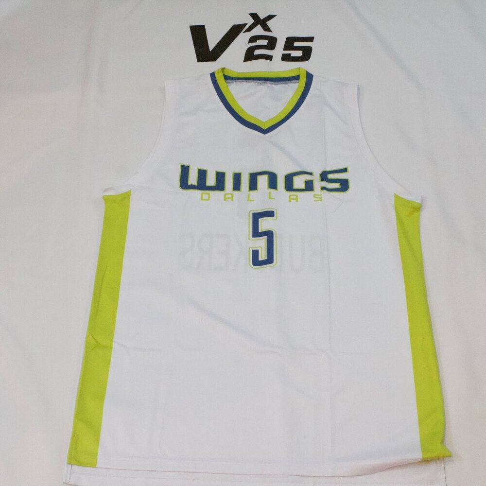 NEW Men's Dallas Wings Paige Bueckers #5 White Jersey Size Large